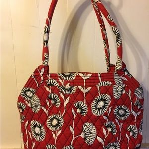 Vera Bradley Deco Daisy zippered Tote